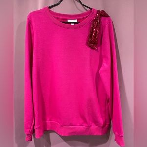 Charter Club fuchsia sweater